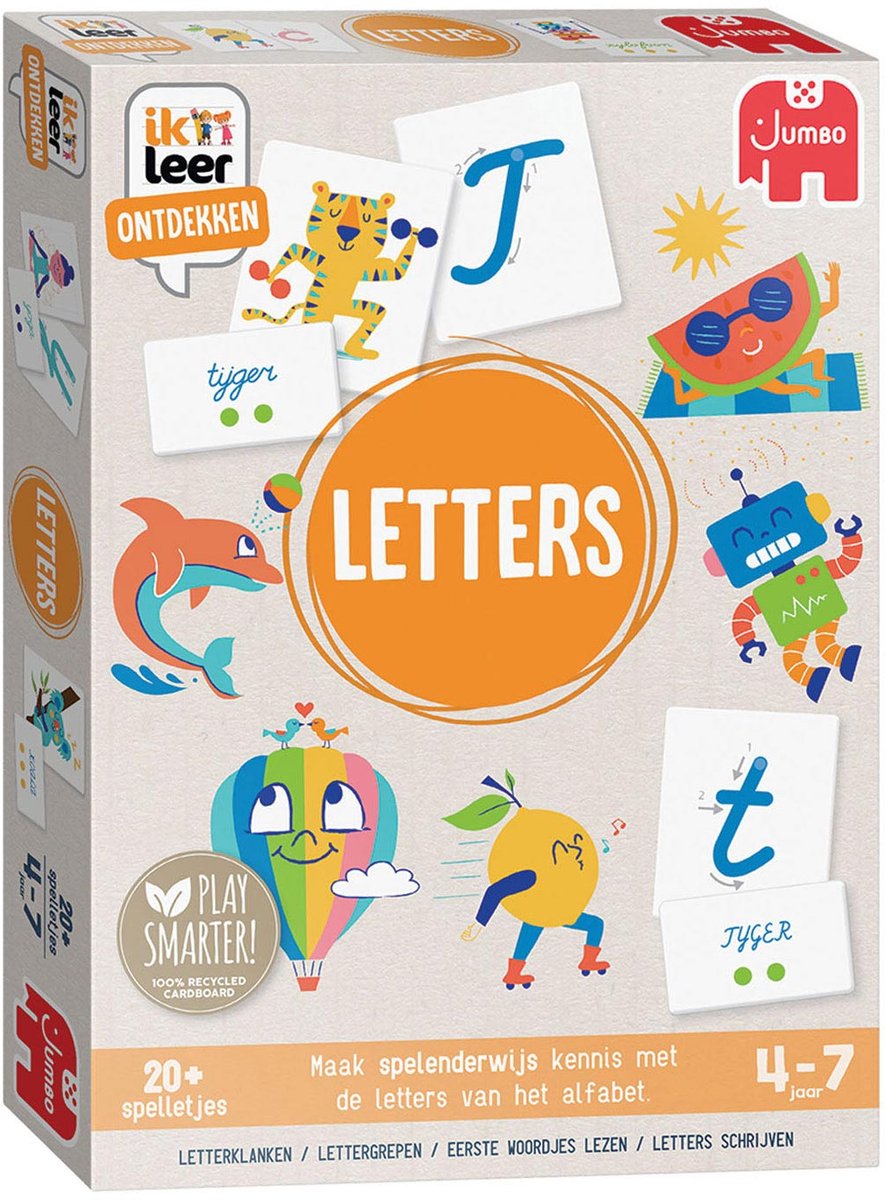 Jumbo - Ik leer ontdekken - Letters - Educatief spel - Vanaf 4 jaar — afbeelding 15