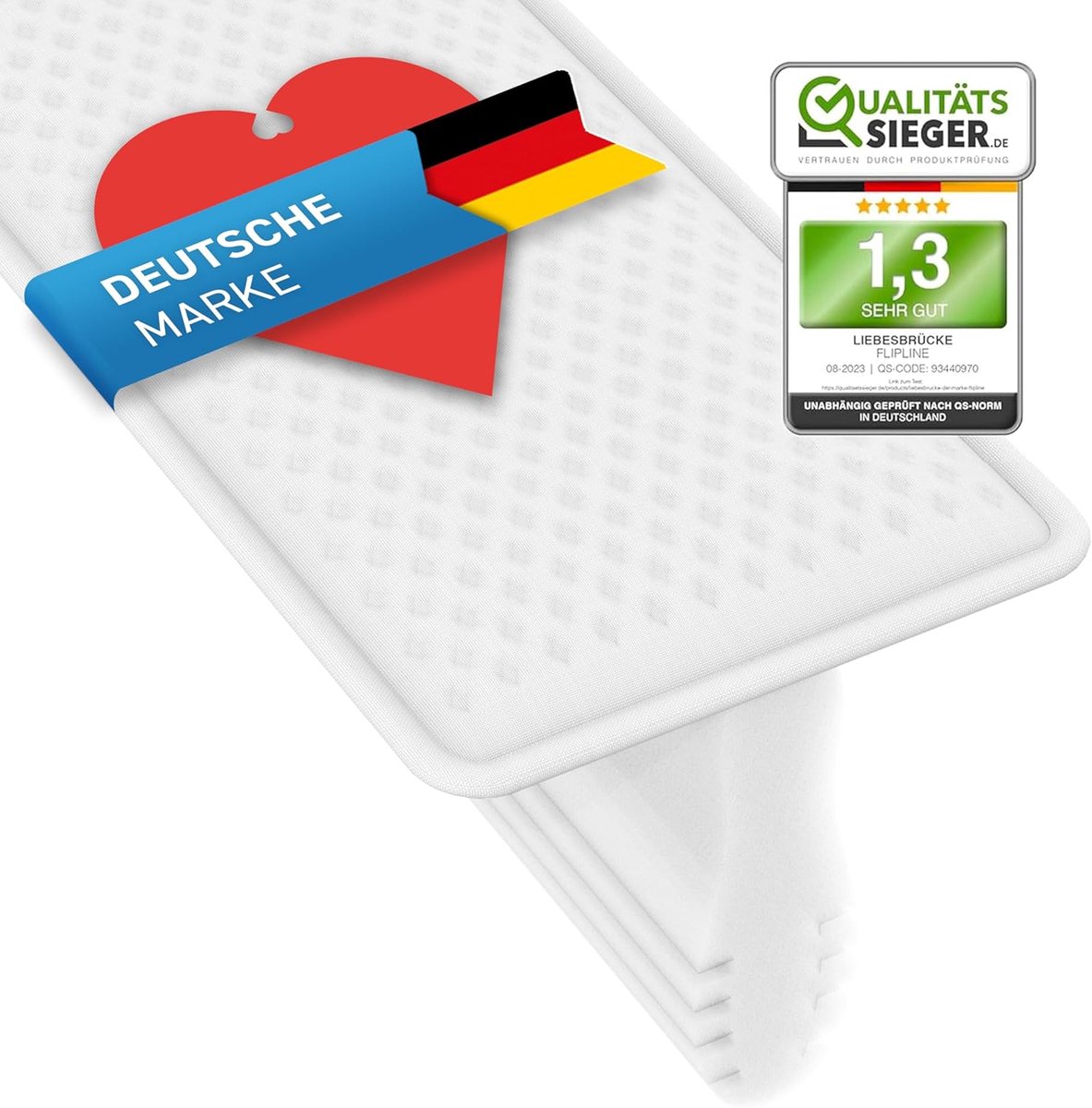 Matraswig - Bedbinder - Liefdesbrug - Wit