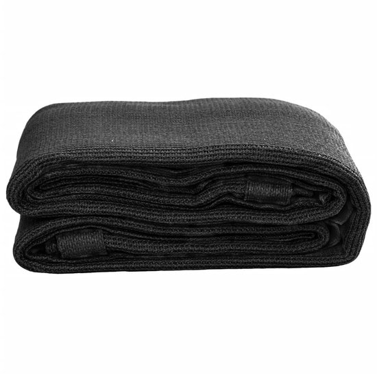 vidaXL - Tenttapijt - 200x300 - cm - zwart van Vidaxl — afbeelding 3