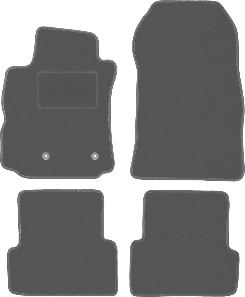 Grafiet automatten voor: Renault Modus minivan (2004-2012)