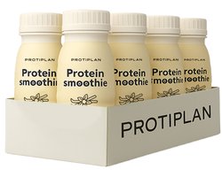 Protiplan - Tray Proteïne Smoothie Vanille - 8 x 250 ml - Voordeelpak - Ready to go proteïnedrank