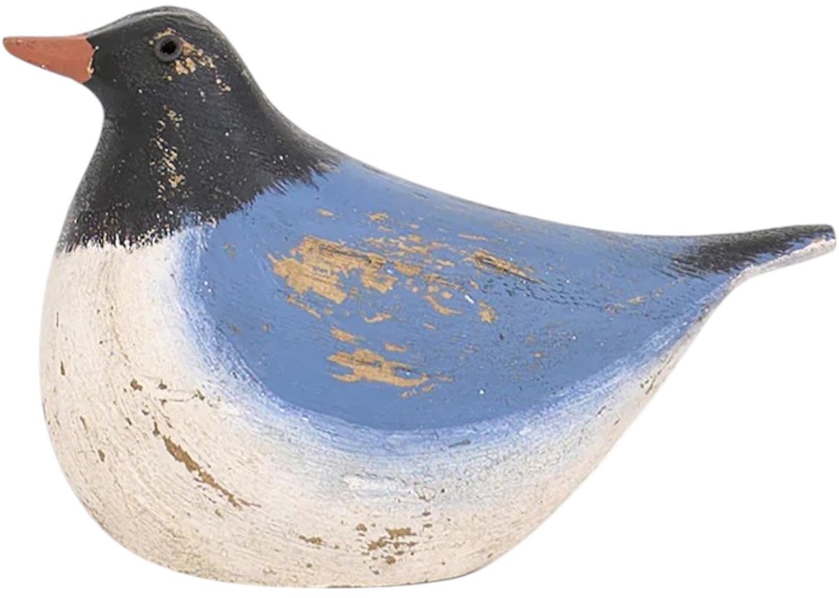 Grote blauwe vogel beeld - Batela