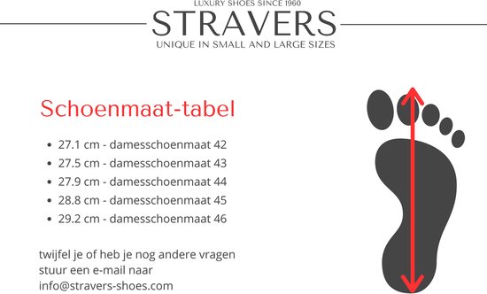 Stravers - Mocassins plats pointure 43 en Cuir Blauw grande taille Chaussures à enfiler femme