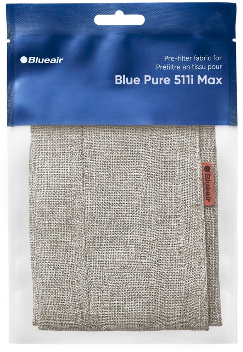 Blueair Blue Pure 511i Max voorfilter, wasbare stof, mistkleurig
