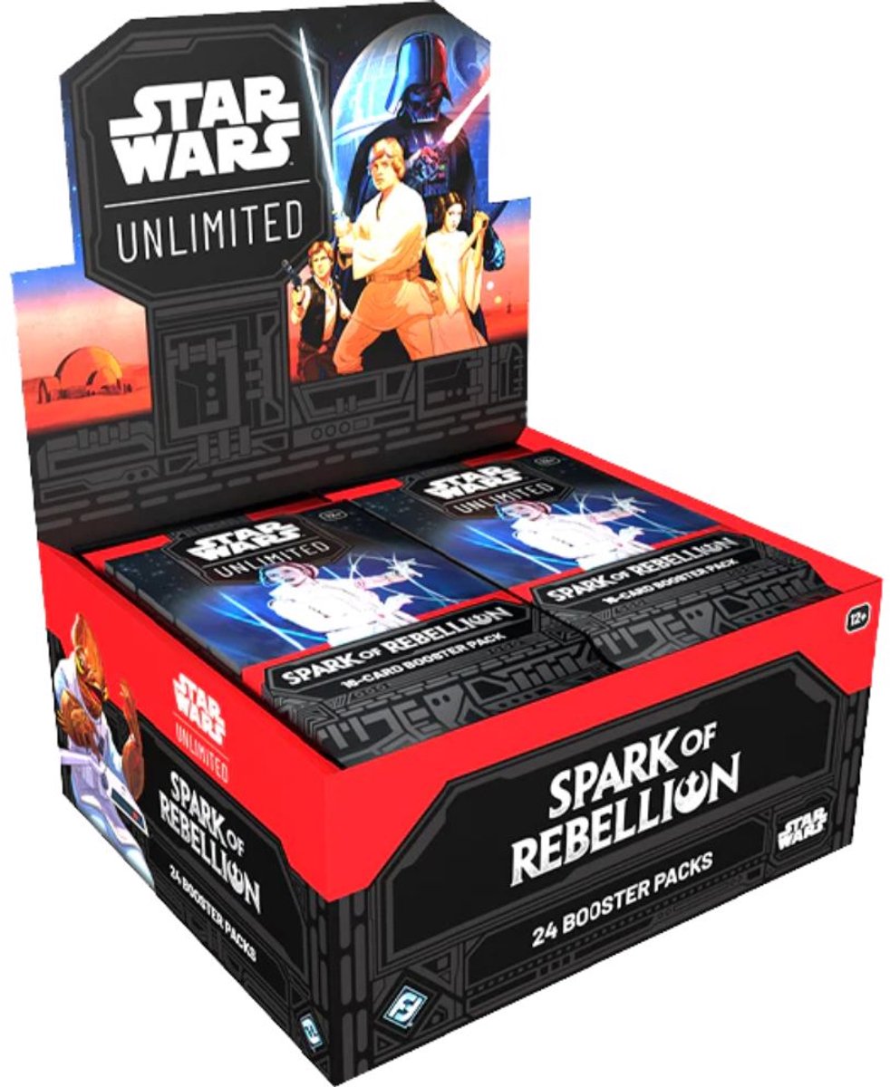 Star Wars Unlimited Spark of Rebellion Booster Display - 24 pakjes