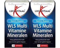 Lucovitaal WLS Multi Vitamine Mineralen Gastric Bypass - 2 x 30 capsules - Voordeelverpakking
