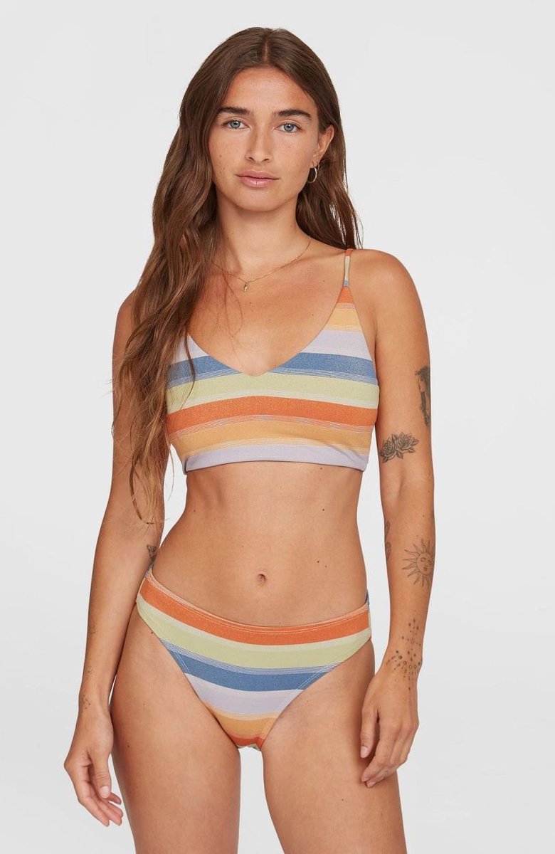 O’neill Zwemkledij O’NEILL BEACH MIDLES RITA BIKINI Vintage Stripe