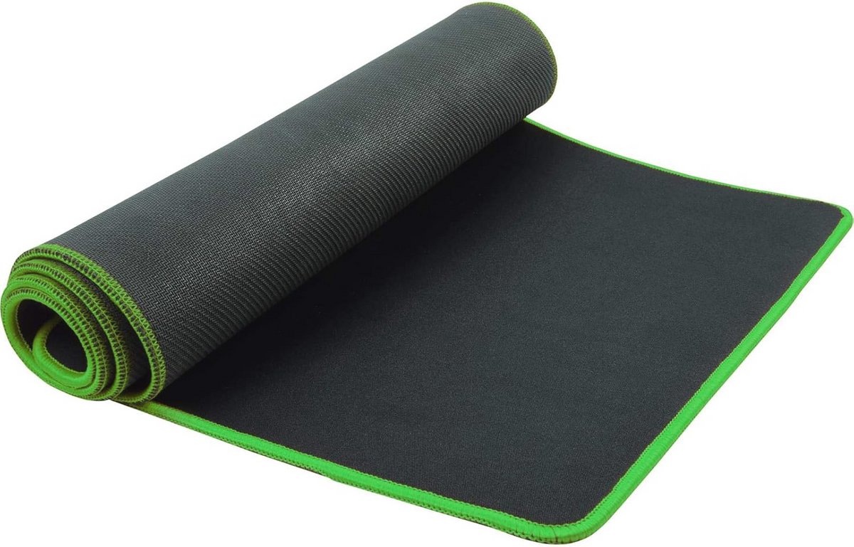 Grote gaming muismat met antislip en waterdichte stof