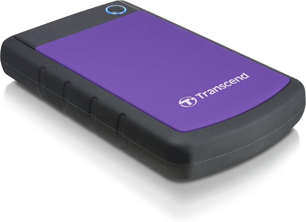 4TB Externe Harde Schijf - Schokbestendig en Duurzaam - USB 3.1 Gen 1 - 2,5 Inch - Paars