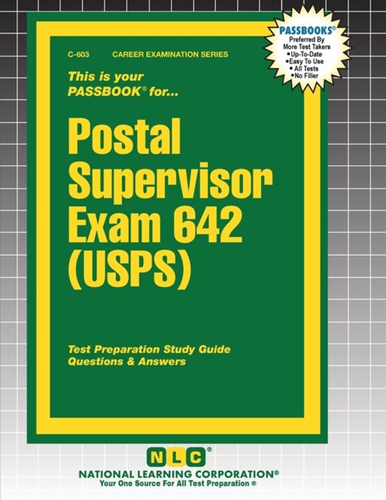 Career Examination- Postal Supervisor Exam 642 (USPS) - cover