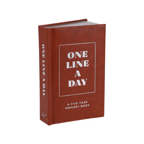 Luxe One Line a Day - Dagboek voor 5 jaar - A Five-Year Memory Book