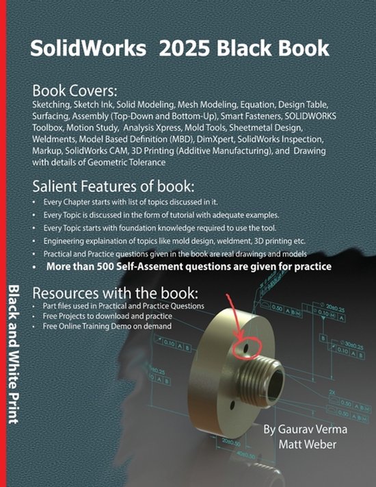 SolidWorks 2025 Black Book - cover