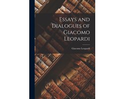 Omslag van Essays and Dialogues of Giacomo Leopardi