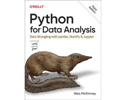 Omslag van Python for Data Analysis 3e