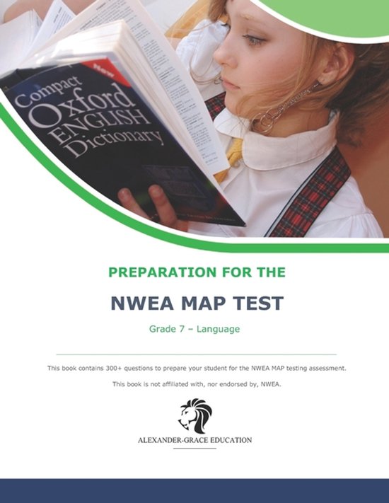 NWEA Map Test Preparation - Grade 7 Language - cover