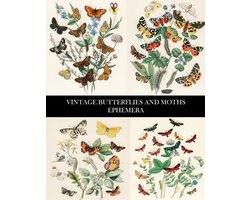 Vintage Butterflies and Moths Ephemera