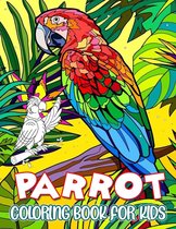 Parrot Coloring Book For Kids
