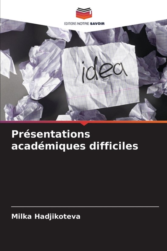 Présentations académiques difficiles - cover
