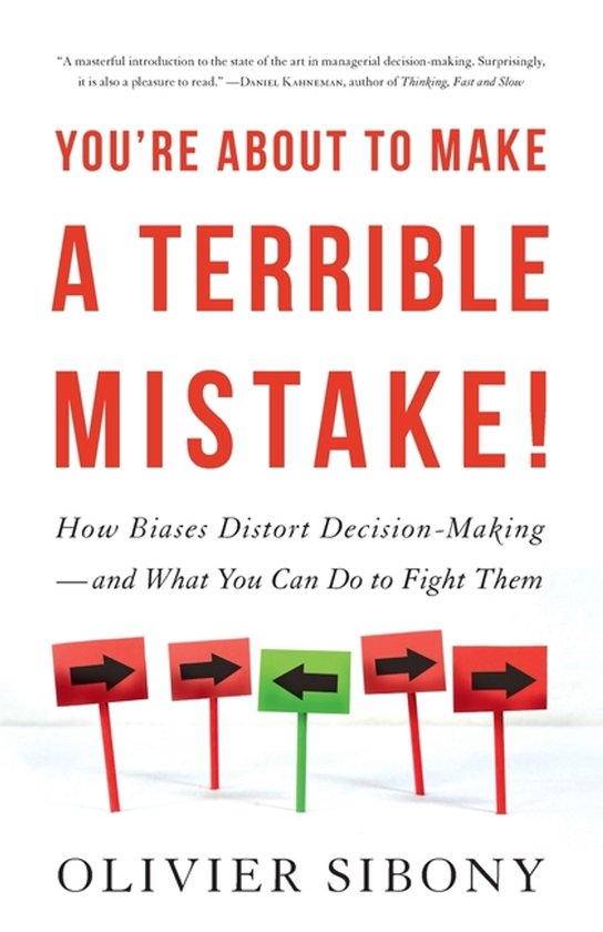 You're About to Make a Terrible Mistake - cover
