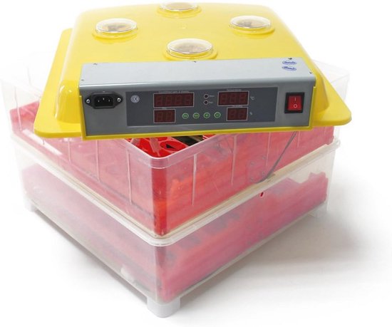 Intelligente Incubator, Ei-incubator Automatische Flip Temperatuur Vochtigheidsregeling Gevogelte Broedmachine