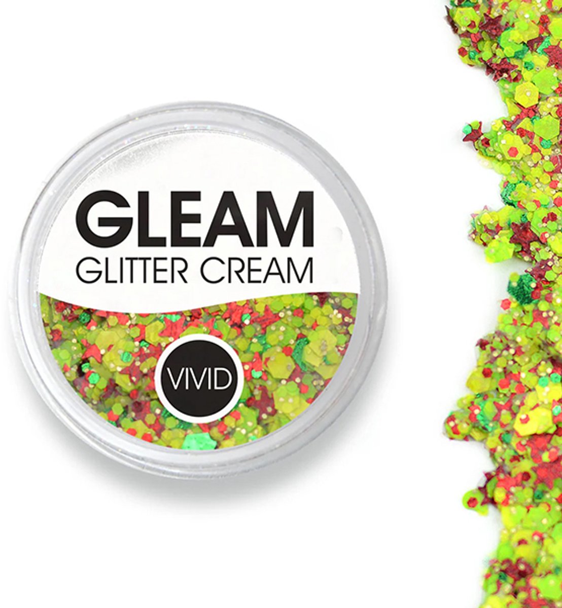 Vivid Gleam Chunky Glitter Cream- Carnaval