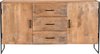 Livingfurn - Dressoir - Elin 150cm - Bruin, Zwart