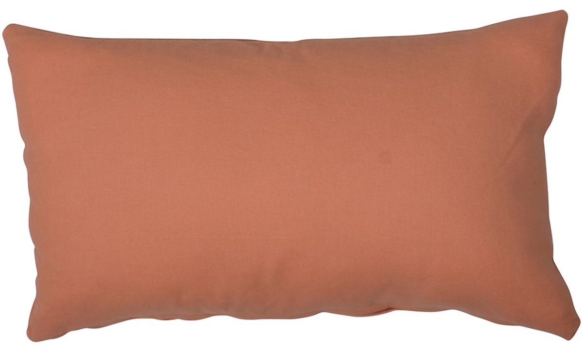 Linen & More Flannel Peach Kussen | 30 X 50 | Sierkussen Voor Woonkamer Of Slaapkamer zie beschrijving