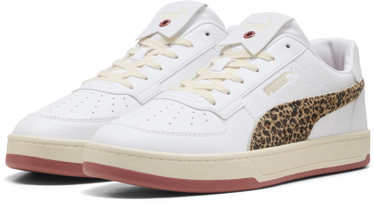 PUMA Puma Caven 2.0 Animal Flair Dames Sneakers PUMA -Toasted Almond-Exotic Rood