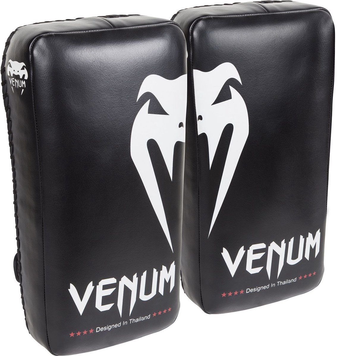 Venum Giant Arm Kick Pads Thai Pads Zwart Wit -