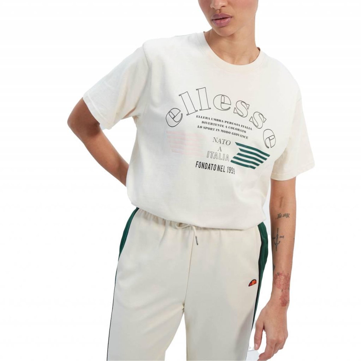 ELLESSE NIRA TEE XS EU Beige