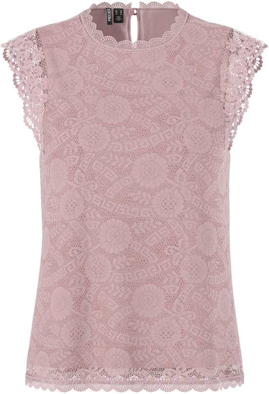 PIECES PCOLLINE SL LACE TOP NOOS BC Dames - Maat S