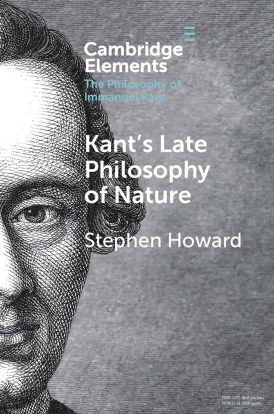 Elements in the Philosophy of Immanuel Kant - Kant's Late Ph ... - cover