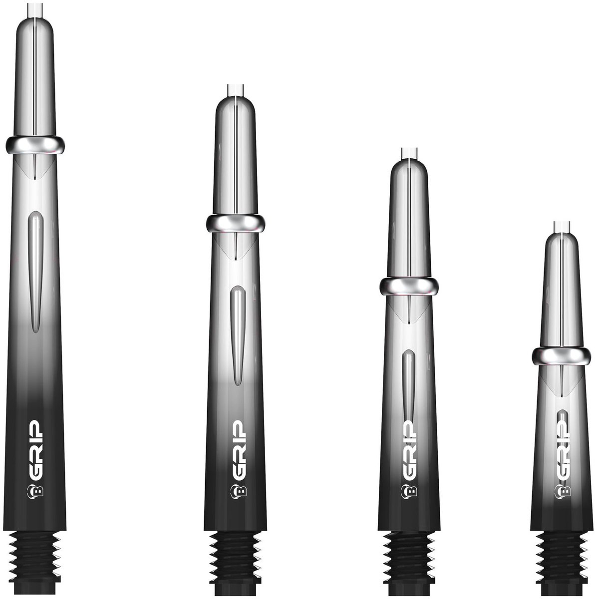 BULL'S B-Grip-2 TTC Black - Dart Shafts Short