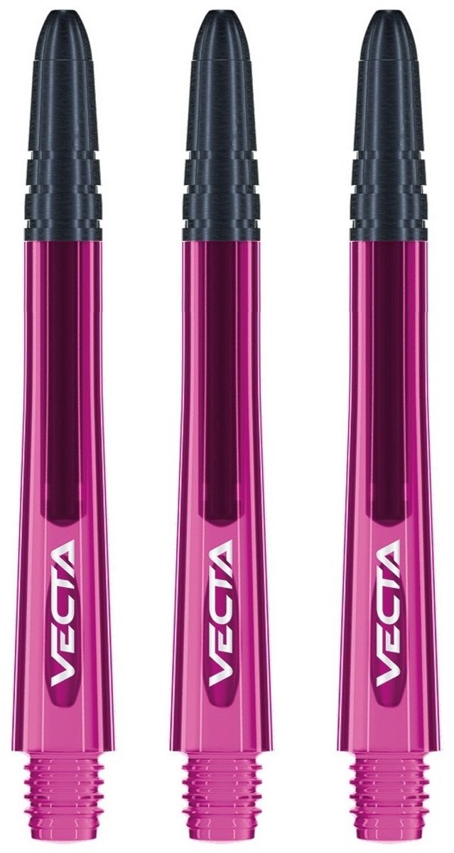WINMAU - Vecta Roze Tussenliggend Dartschahten - 1 sets per pakket (3 Dartschahten in totaal) van Winmau — afbeelding 4