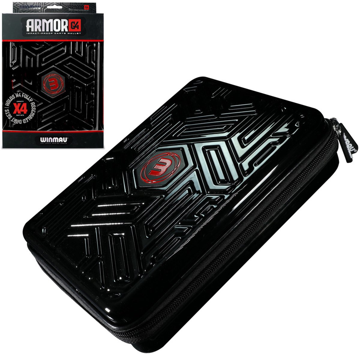 Winmau Armor G4 Black Dart Case