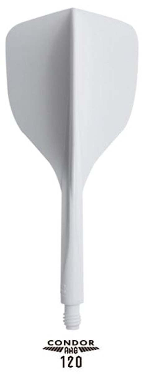 Condor AXE 120 Trifin White Small - Dart Flights