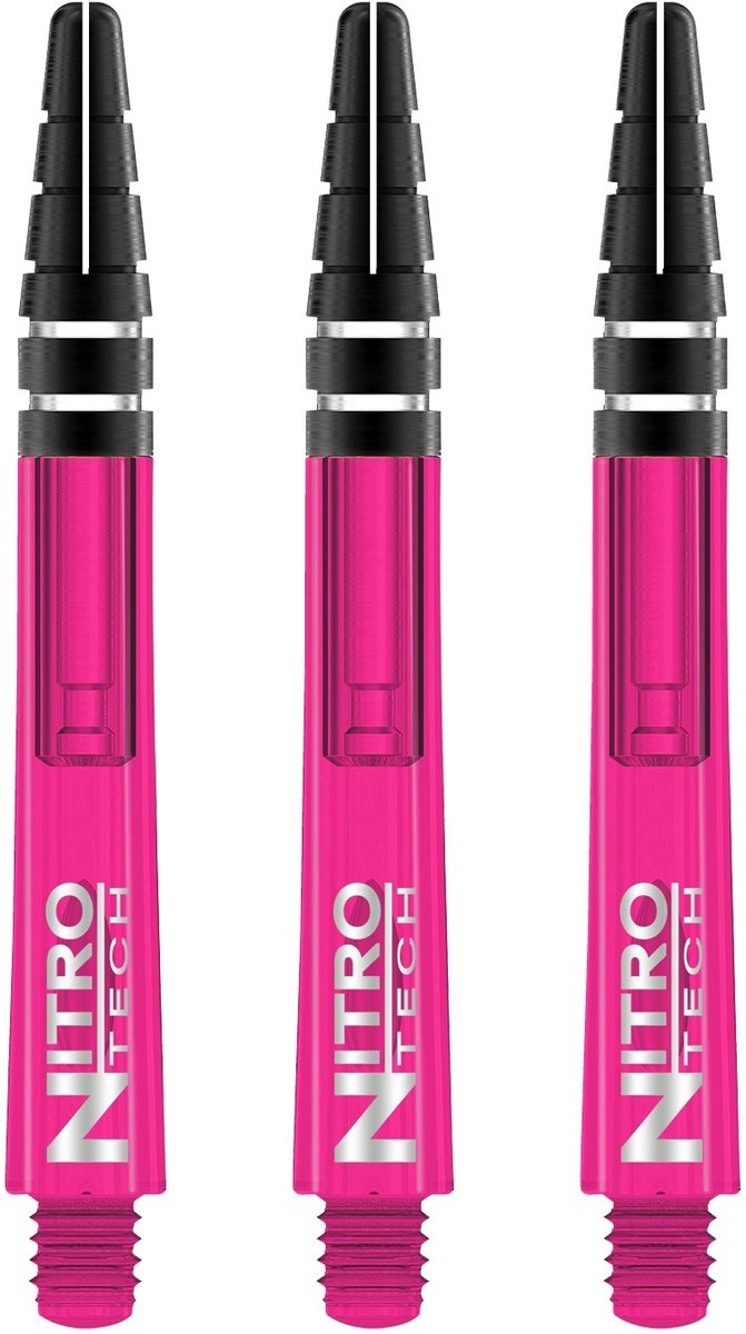 Red Dragon Nitrotech Pink - Dart Shafts Short