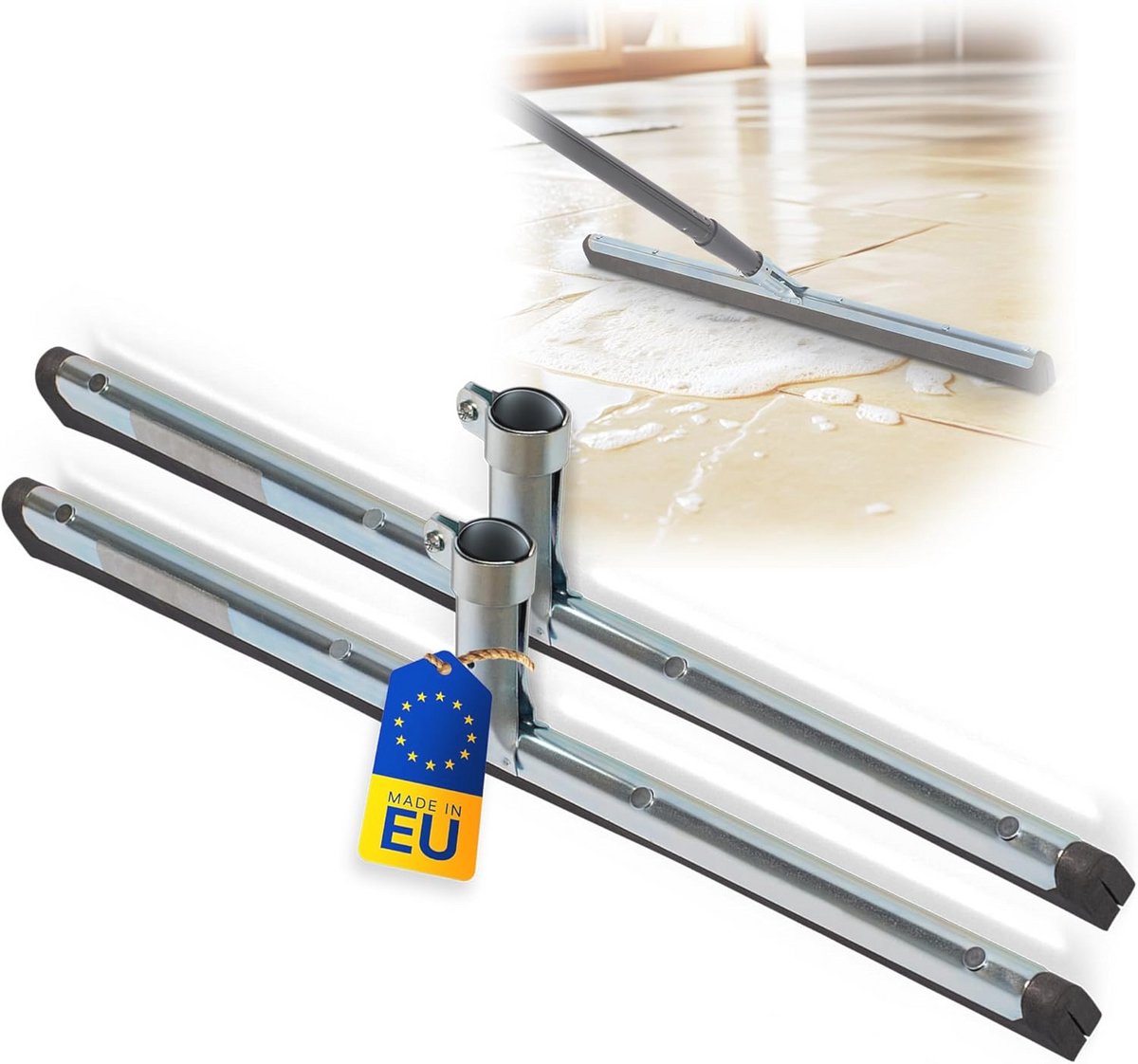 2x Badtrekker 45 cm - Professioneel en Duurzaam voor Vloeren en Raam