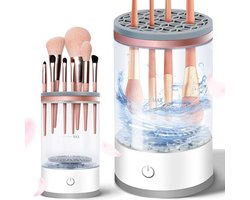 Elektrische Make-up Kwastenreiniger – Automatisch, Snel & Draagbaar | Dieptereiniging voor Alle Kwasttypes | Ideaal voor Visagisten & Dagelijks Gebruik