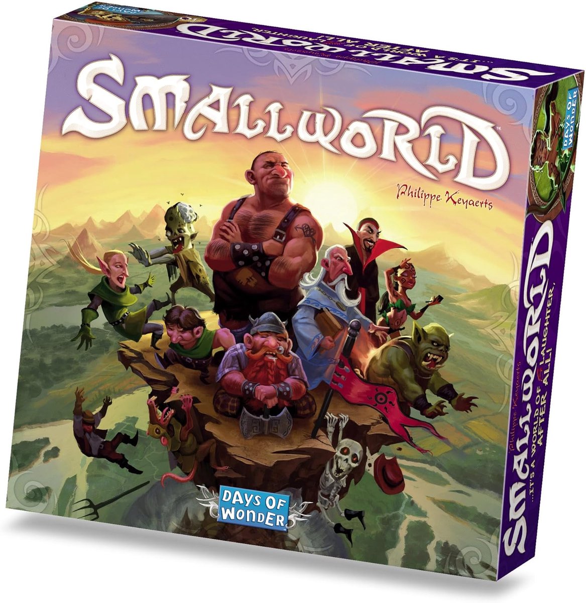 Small World gezelschapsspel voor 2-5 spelers | Strategisch spel voor 8 jaar en ouder | Speelduur 40-80 minuten