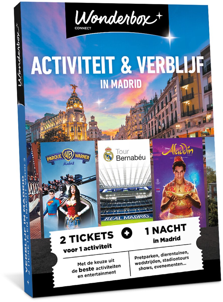 Wonderbox Cadeaubon - Multi Madrid Overnachting