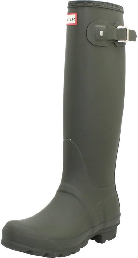 Hunter - Regenlaarzen voor dames - Original - Hoog - Olijfgroen - maat 40-41EU