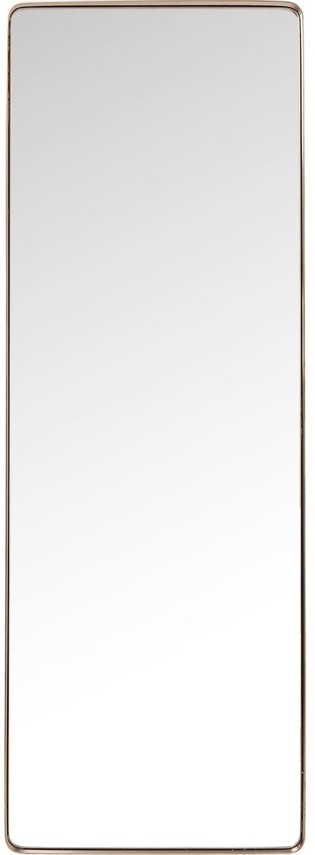 Kare Spiegel Curve Rectangular Copper 200x70cm Koper