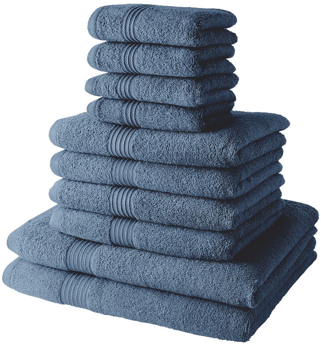 Handdoekenset Today Azul Océano 10 Stuks