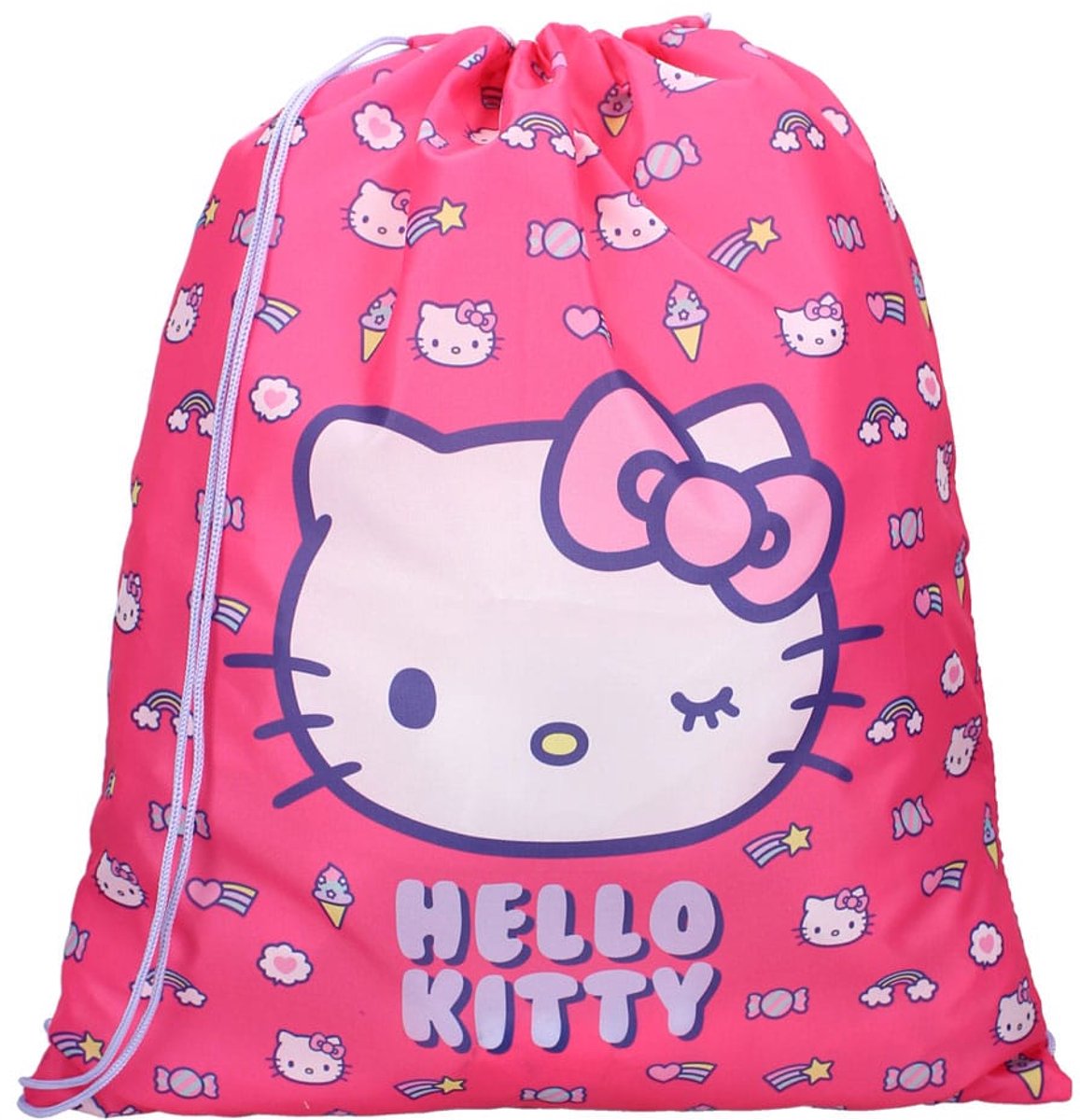 Vadobag Sanrio Sport Bag Hello Kitty Follow The Rainbow Bags