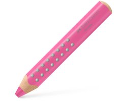 Crayon de couleur Faber-Castell Grippy XXL Jumbo Rose bonbon
