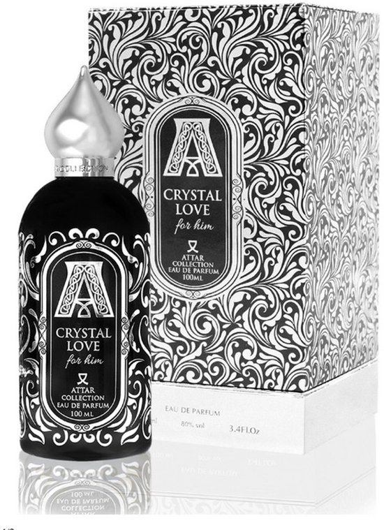 Attar Collection Crystal Love for Him - 100 ml - eau de parfum spray - herenparfum