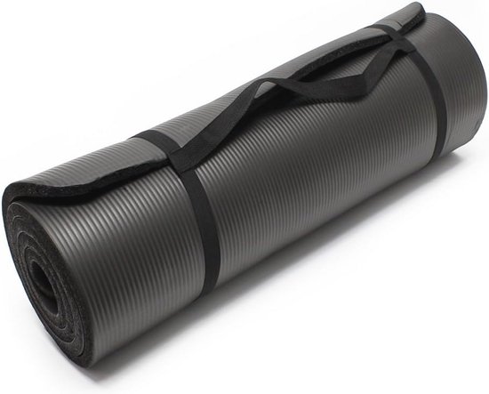 Antislip Yogamat 185x80x1,5 cm - Extra Dikke Fitnessmat voor Thuis en Buiten — afbeelding 2