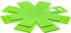 GreenPan panbeschermers 27cm + 34cm - groen - vilt - Gratis Ecover pakket bij aankoop van €100 GreenPan