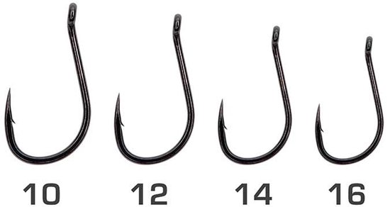 Matrix X3B Feeder Rigger Eyed-Barbed (10 pièces) - Taille : 16